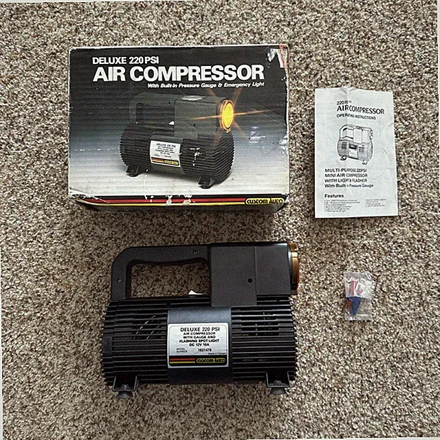 Deluxe 220 PSI Air Compressor